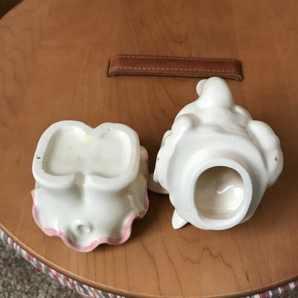 Vintage Fitz and Floyd Ceramic Tooth Fairy Elephant Box Marked 1992 - Picture 10 of 11